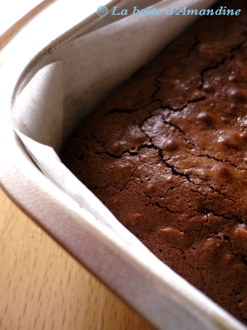 photo de Brownie amandes effilées