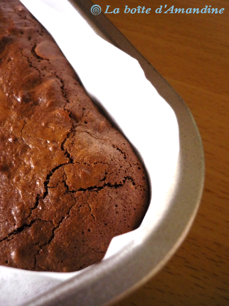 photo de Brownie amandes effilées