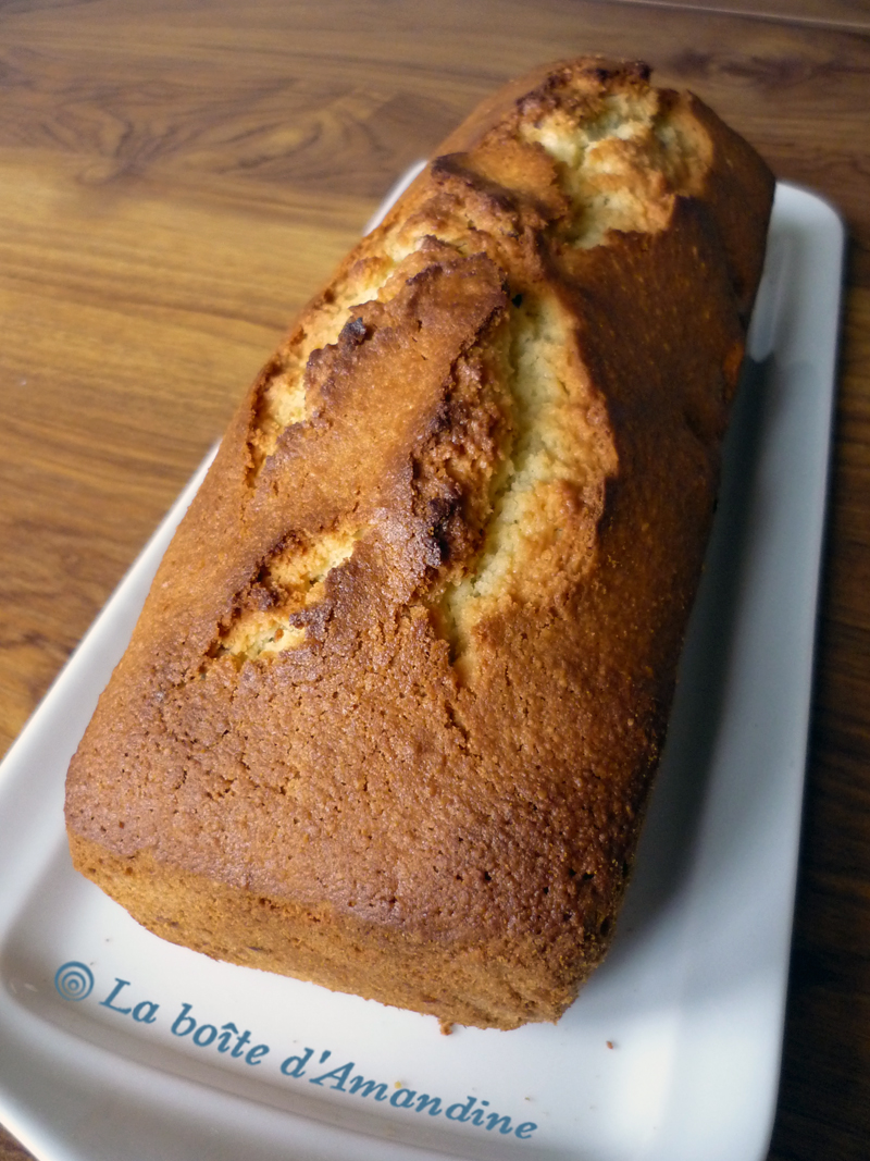 photo de Cake amandes fleur d'oranger