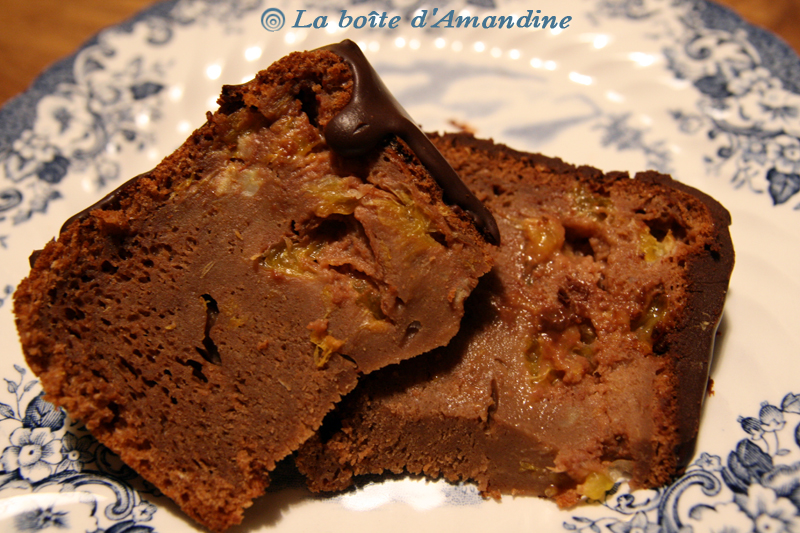 photo de Cake chocolat orange