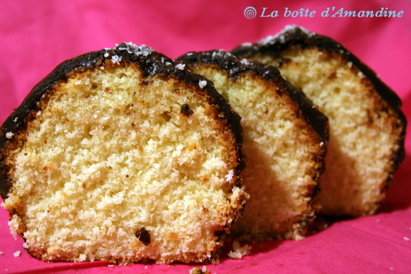 photo de Cake coco chocolat 