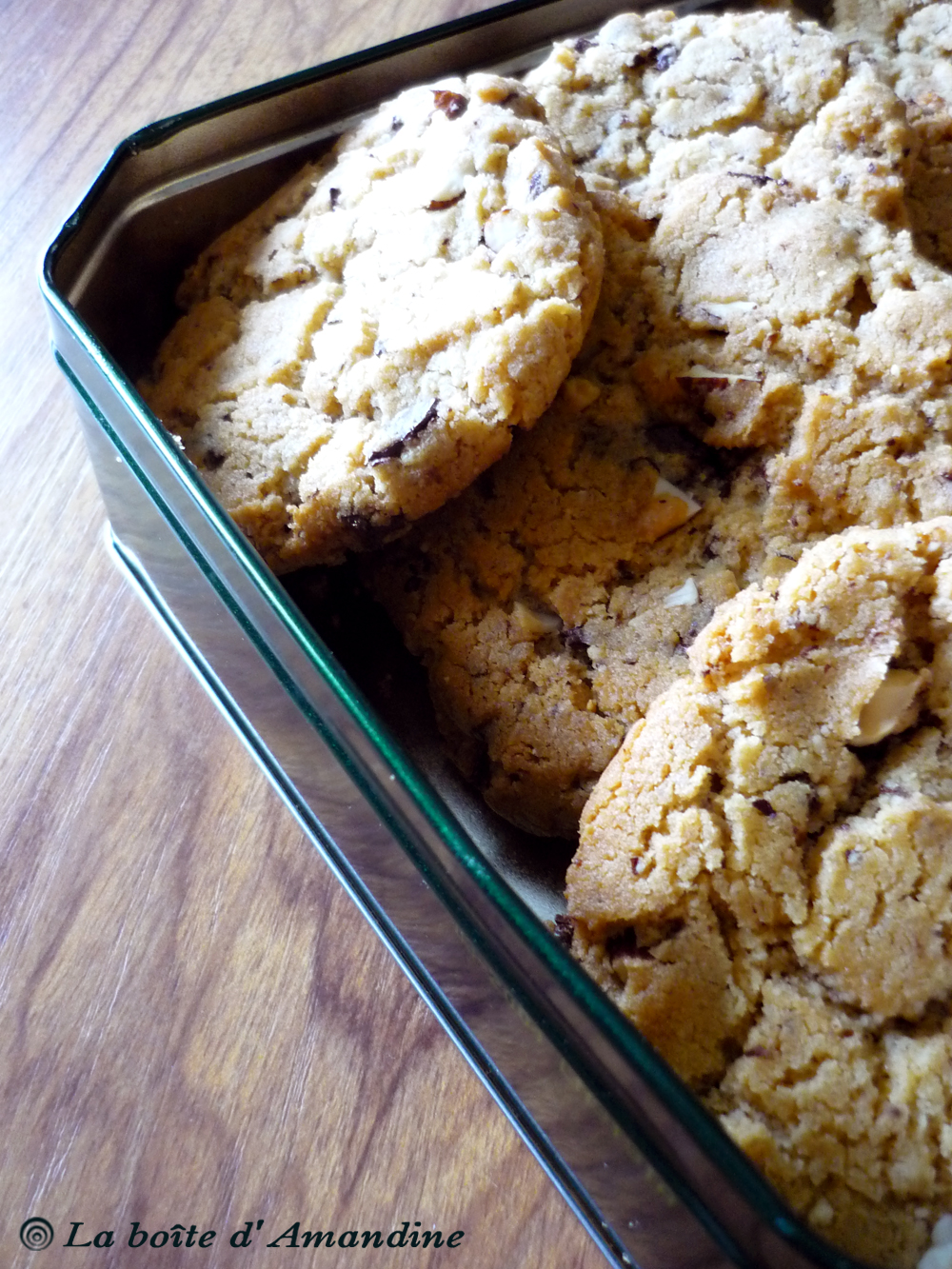 photo de Cookies amande chocolat