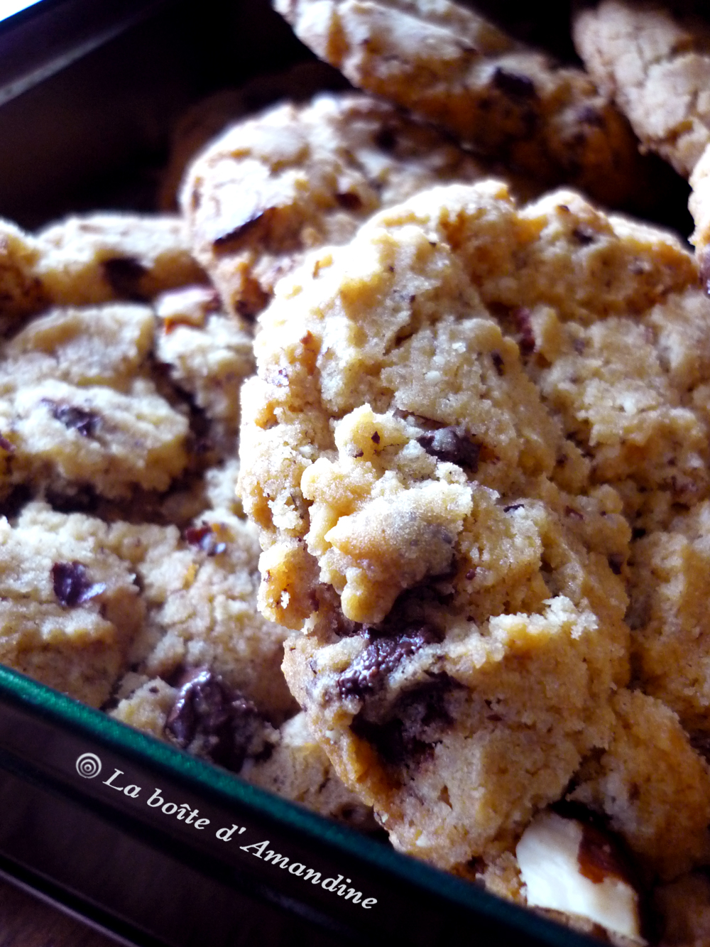 photo de Cookies amande chocolat