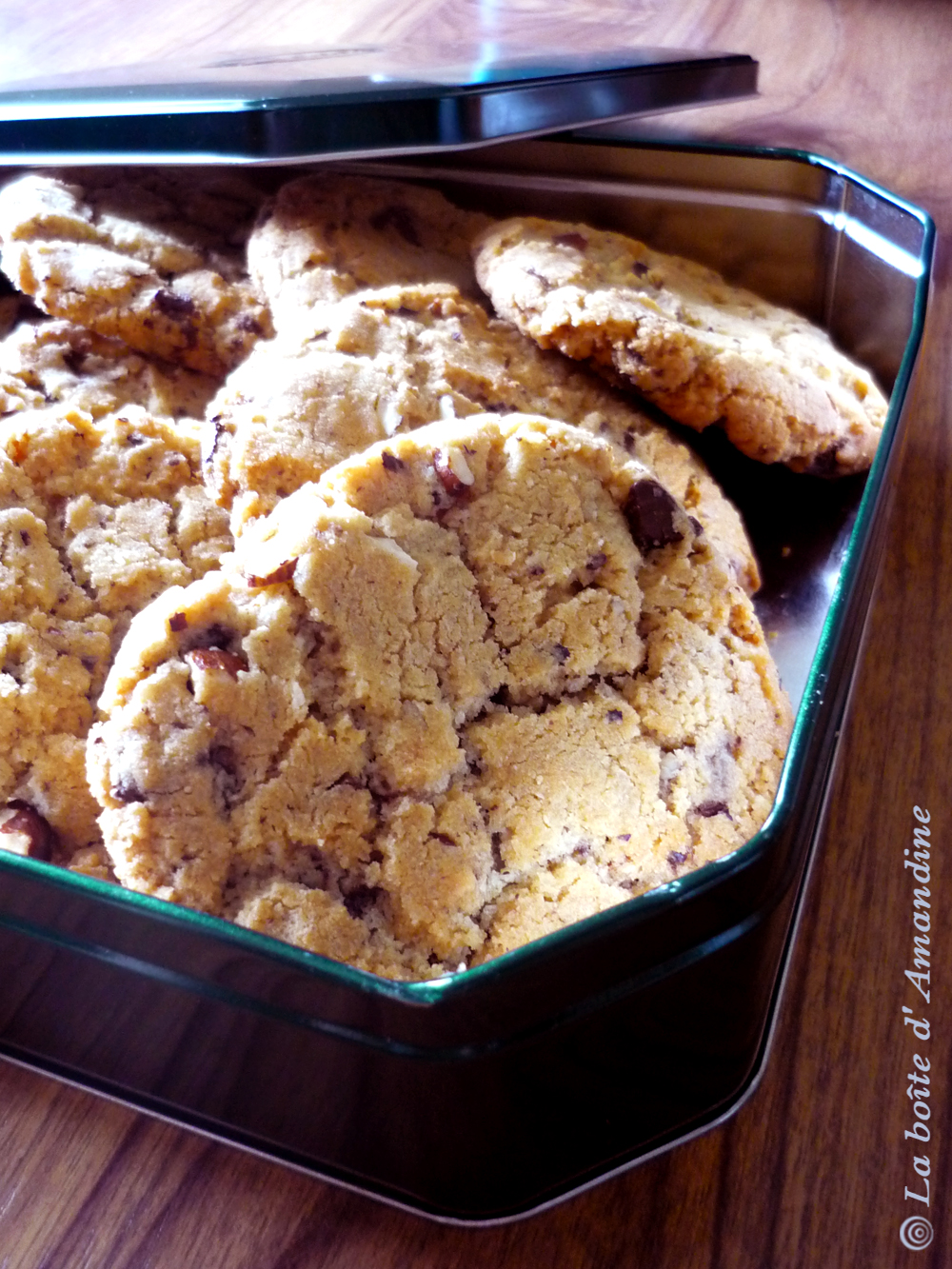 photo de Cookies amande chocolat