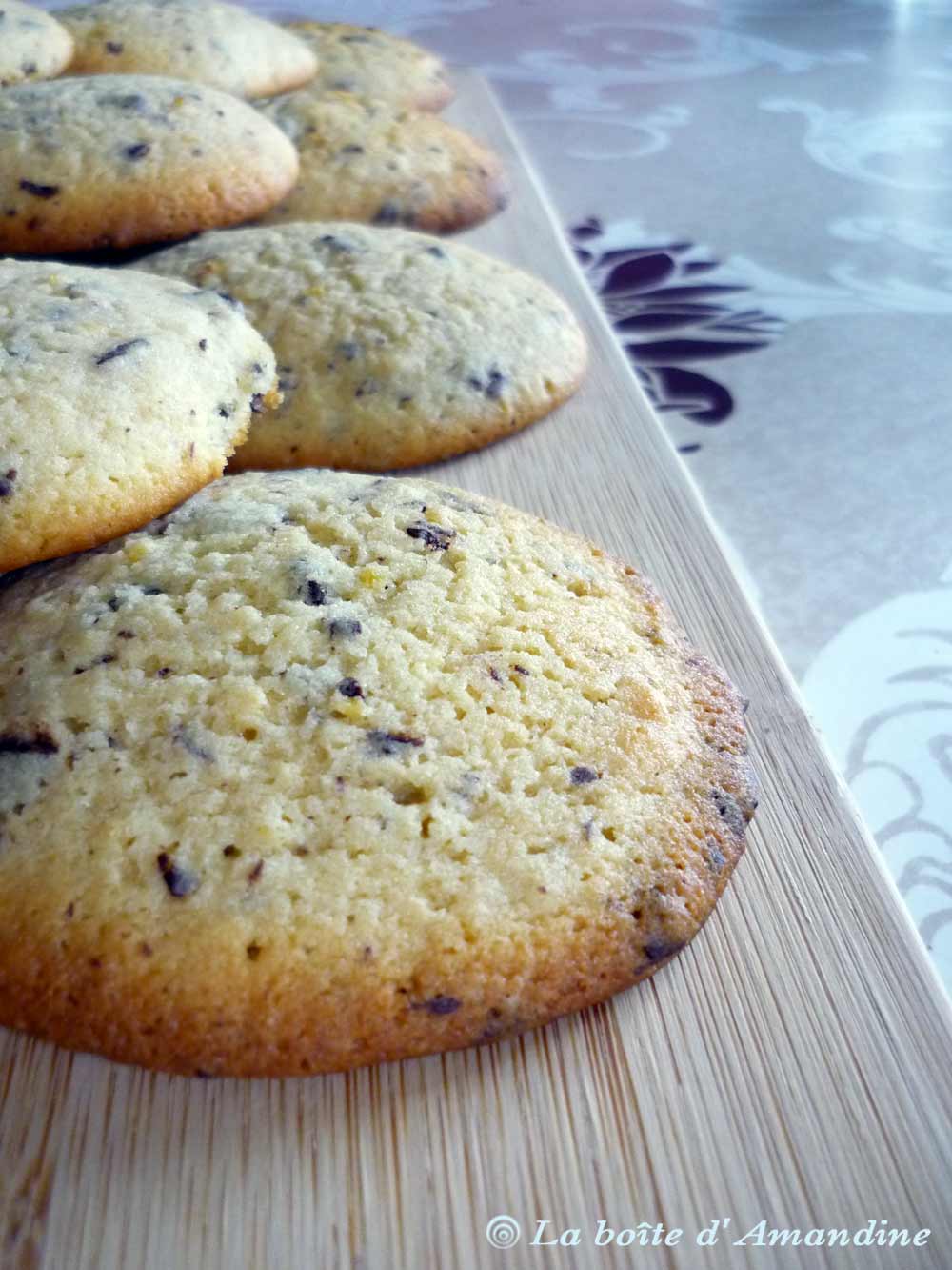 photo de Cookies citron chocolat