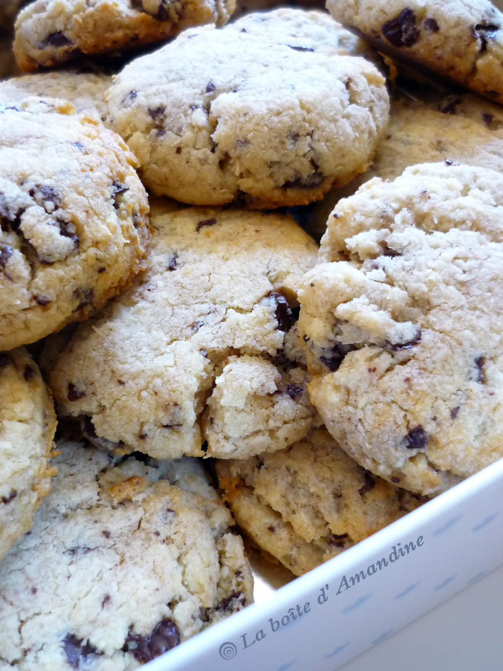 photo de Cookies coco pépites de chocolat