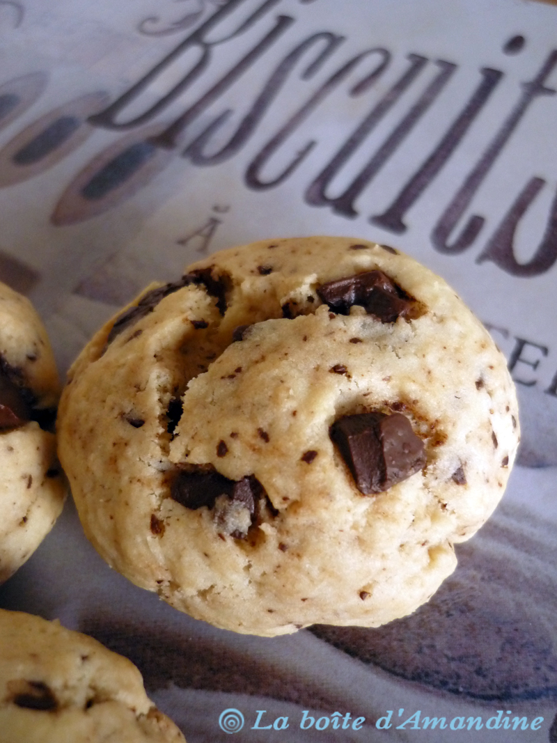 photo de Cookies coco chocolat