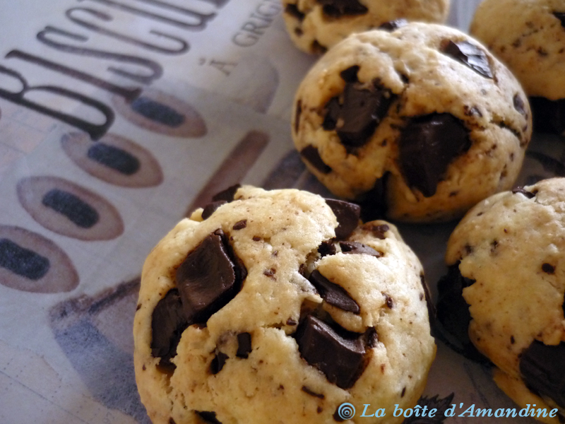 photo de Cookies coco chocolat