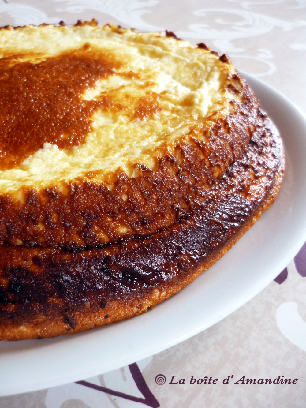 photo de Gâteau au fromage blanc