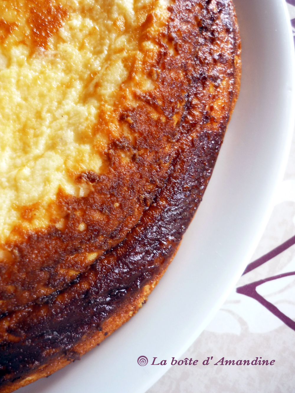 photo de Gâteau au fromage blanc