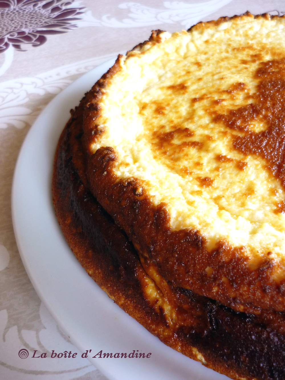 photo de Gâteau au fromage blanc