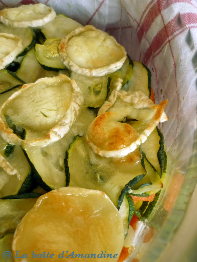 photo de Gratin courge courgette