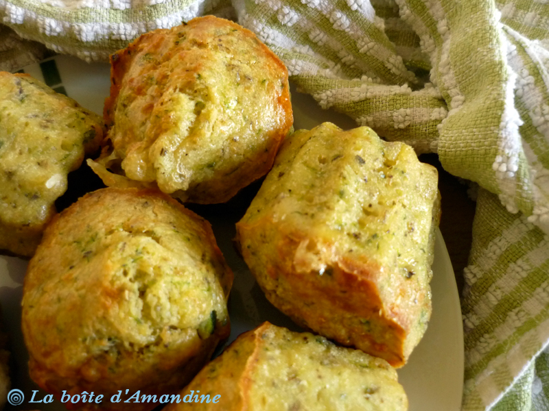 photo de Muffins courgette chèvre