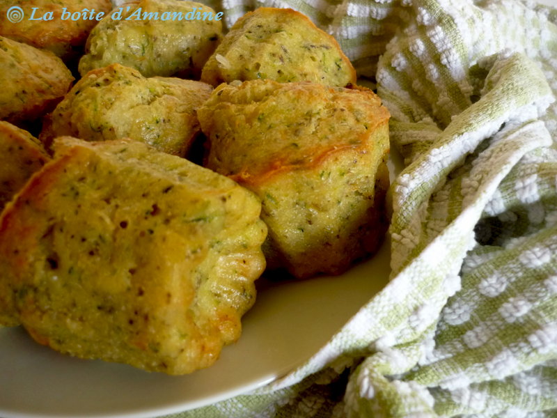 photo de Muffins courgette chèvre