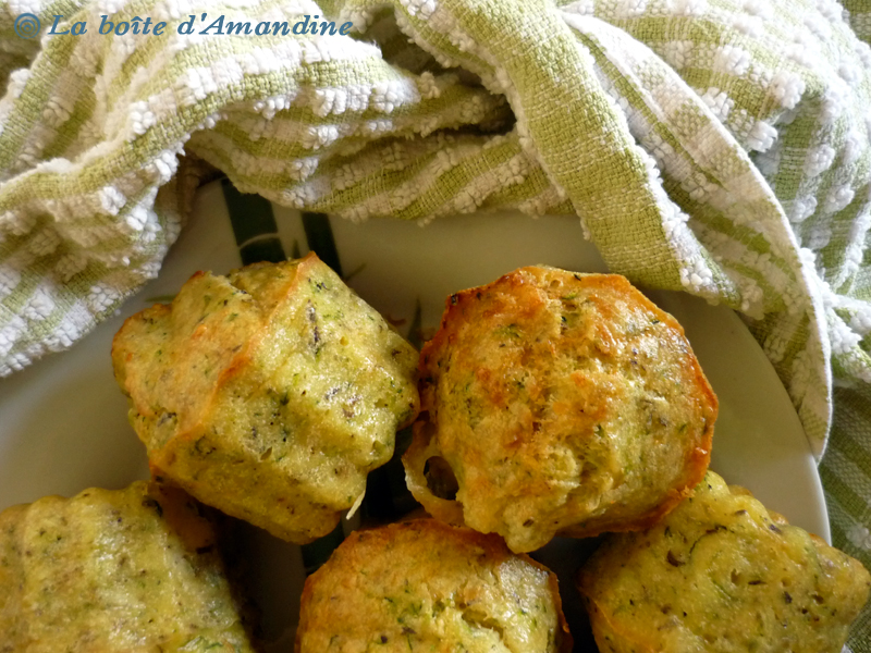 photo de Muffins courgette chèvre