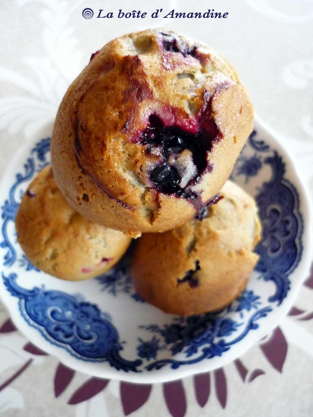 photo de Muffins à la myrtille