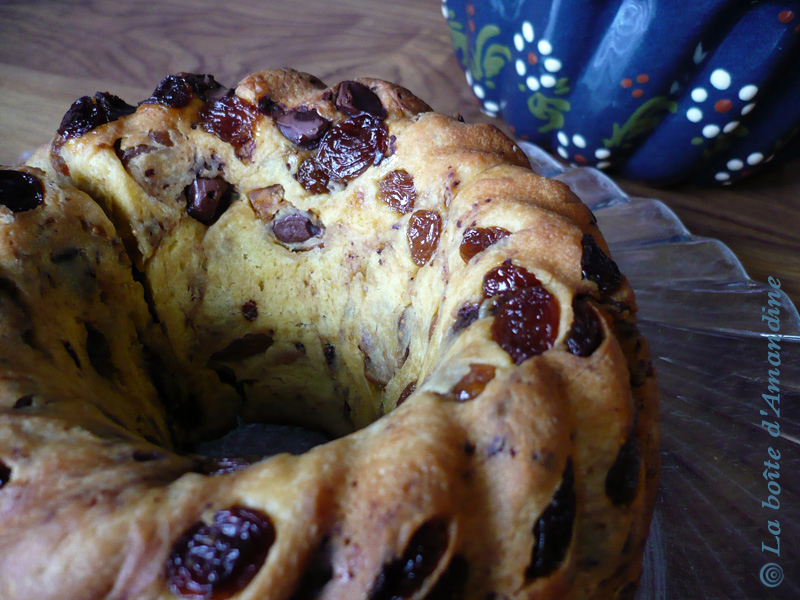 photo de Panettone choco-figues