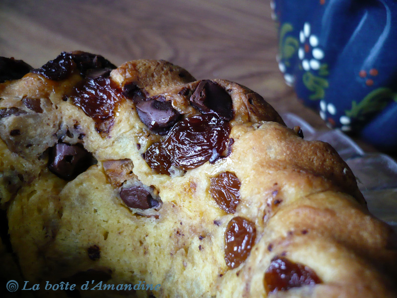 photo de Panettone choco-figues