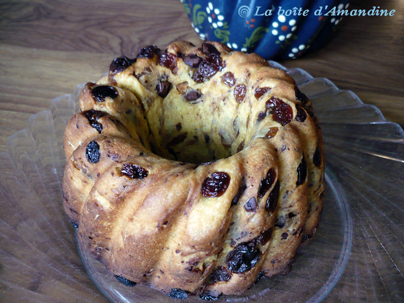 photo de Panettone choco-figues