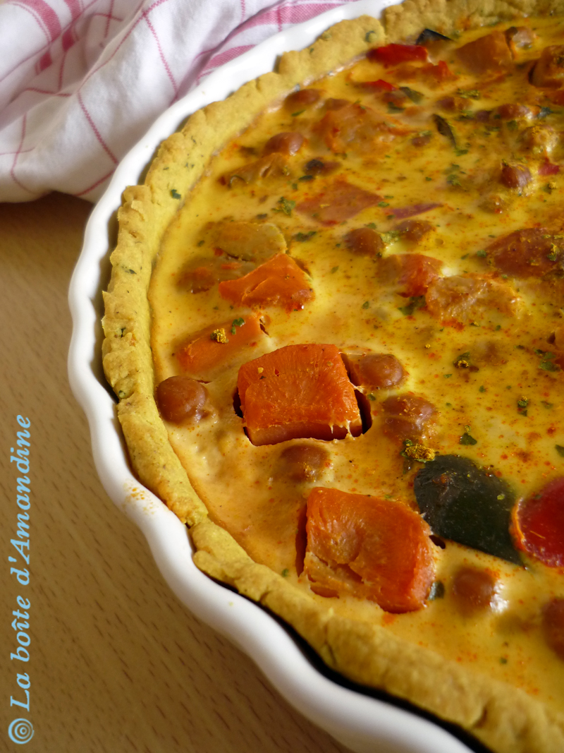 photo de Quiche aux légumes du soleil