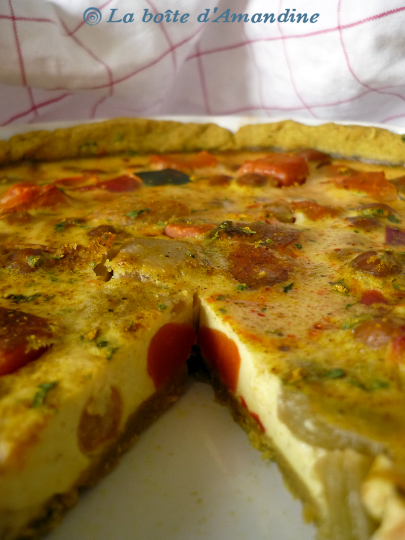 photo de Quiche aux légumes du soleil