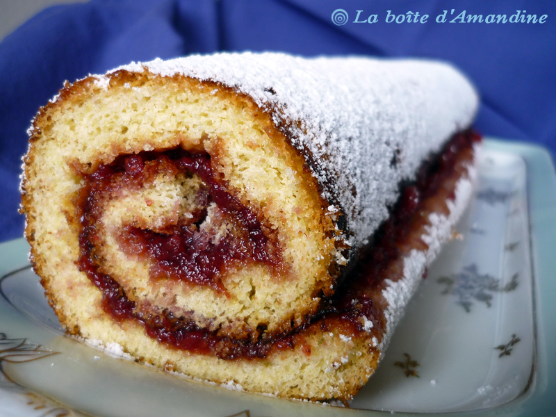 photo de Gâteau roulé à la confiture