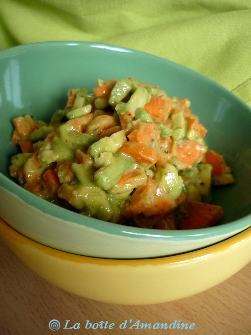 photo de Salade carottes avocats