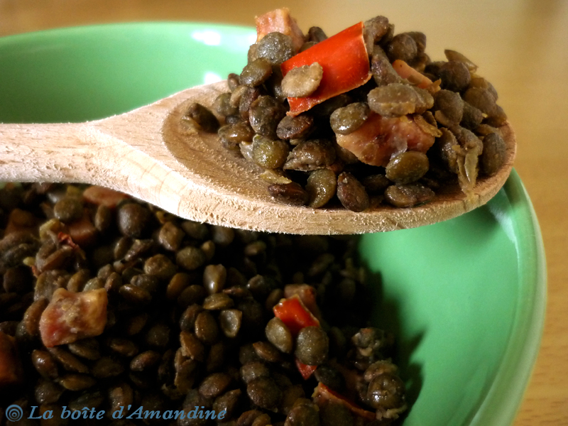 photo de Salade de lentilles