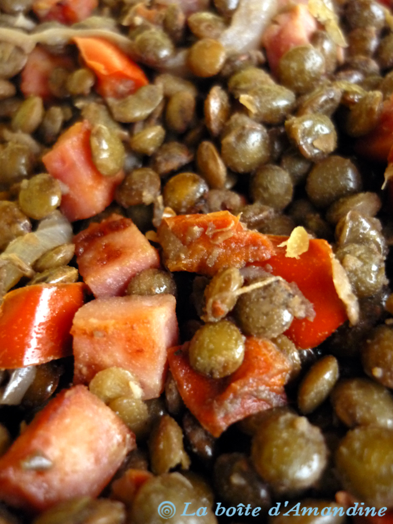 photo de Salade de lentilles