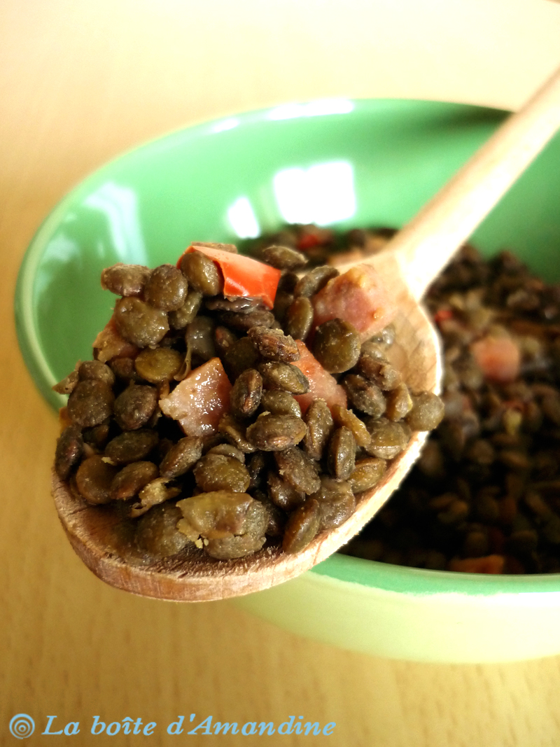 photo de Salade de lentilles