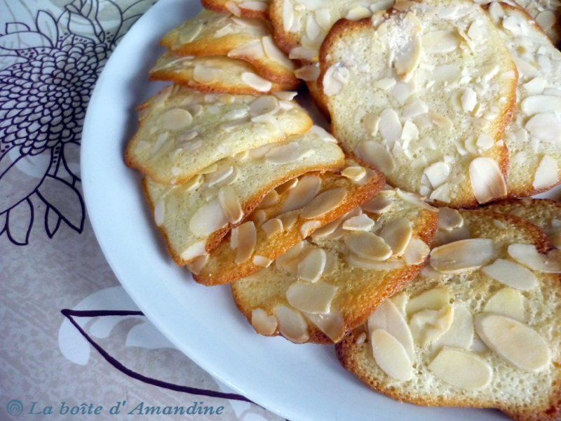 photo de Tuiles aux amandes